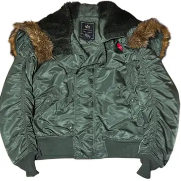 ALPHA 에코퍼 모델 N-2B 단장 플라이트 자켓 M 사이즈