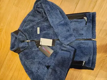 새상품 BRIEFING 블루 계열 플리스 자켓 S 사이즈