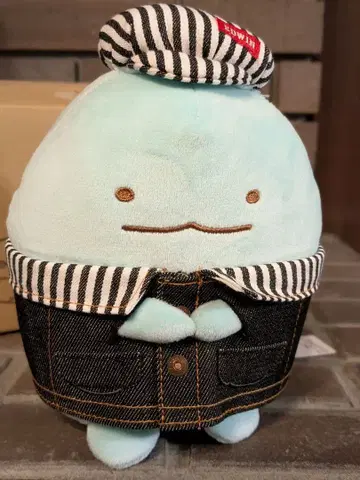 스미코구라시 데님 하우스 한정판 토카게 봉제 인형 EDWIN 덤 포함 -