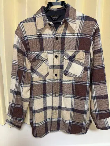 TOWNCRAFT 체크 셔츠 70s 브라질산 M 상당