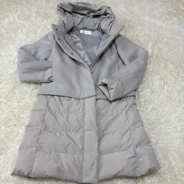 두클라쎄 울&퀼트 절개 2WAY 코트 베이지