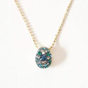 스와로브스키 born 펜던트 블루