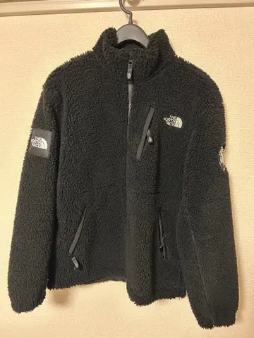 The North Face 블랙 플리스 자켓