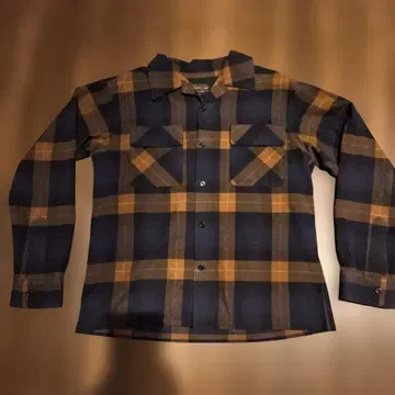 Pendleton 플란넬 셔츠 M 네이비/브라운