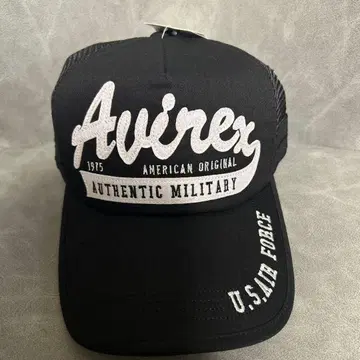 Avirex U.S. AIR FORCE 캡 블랙