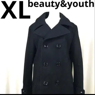 BEAUTY&YOUTH (뷰티 앤 유스) 더블 브레스트 울 코트