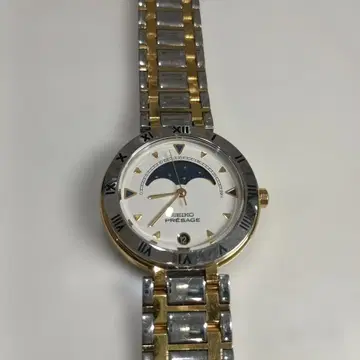 SEIKO PRE-SAGE 문페이즈 시계 가동 불확인