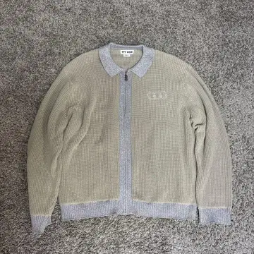 TTT MSW 그레이 집업 니트 L 사이즈