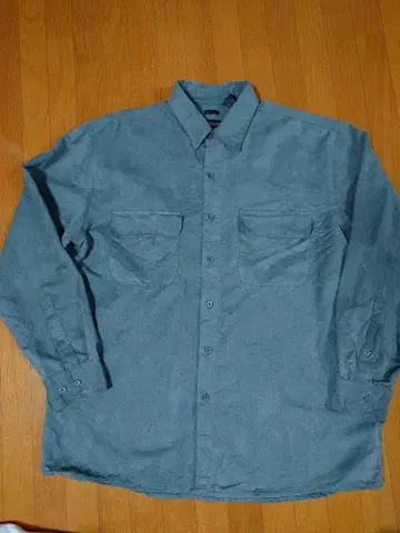 GEORGE 스웨이드 셔츠 그레이 L