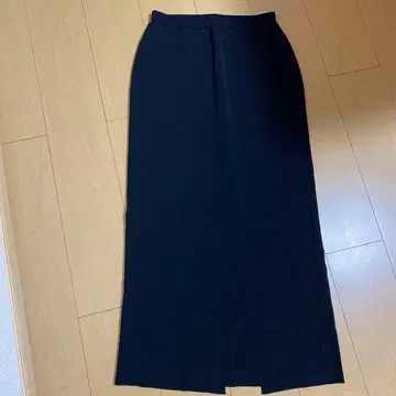 렙심 블랙 타이트 스커트