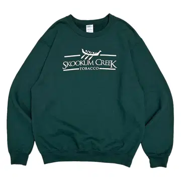 Y2K 빈티지 맨투맨 기업 로고 Skookum Creek