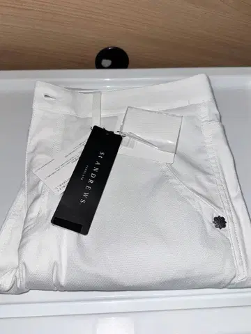 St Andrews 남성 바지 LL 화이트 미사용 새상품 롱 바지
