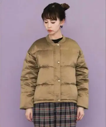 KBF 다운 자켓 브라운 M