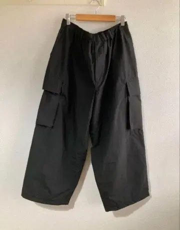 다이와 피어39 카고 와이드 팬츠 블랙 고어텍스