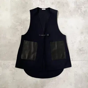 DES PRES 라이트 더블 페이스 샤기 노카라 베스트