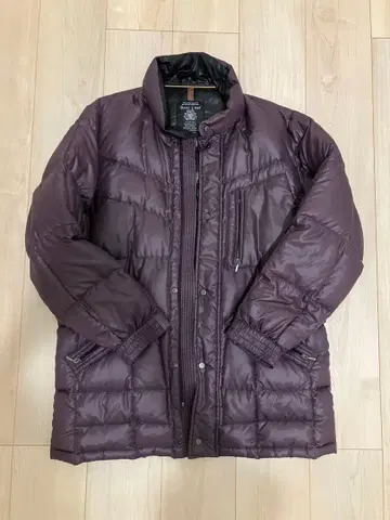 퍼플 다운 자켓 퀼팅