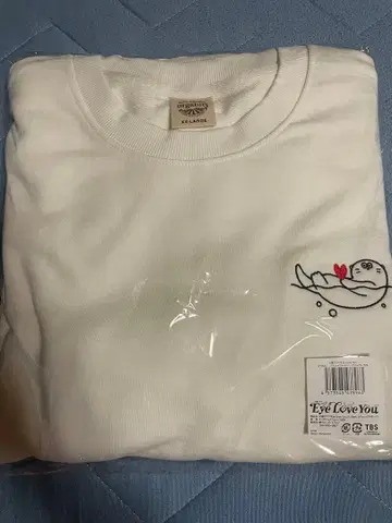 [ 미사용 ] 아이러브유 공식 맨투맨 XXL