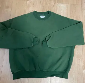 시루무린 맨투맨 그린