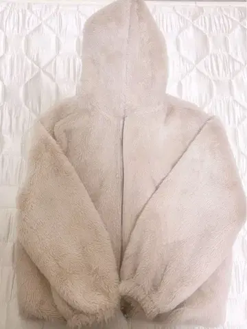 WEGO 후드 부착 자켓 핑크 프리 사이즈