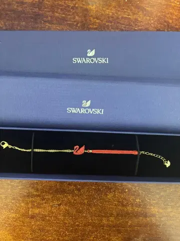 Swarovski 스완 모티브 팔찌