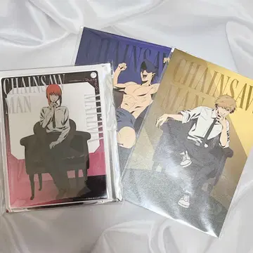 체인소 맨 마키마 덴지 상어 마인 아크릴 키링 엽서