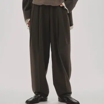 TODAYFUL 테이퍼드 턱 트라우저 38 미사용 새상품