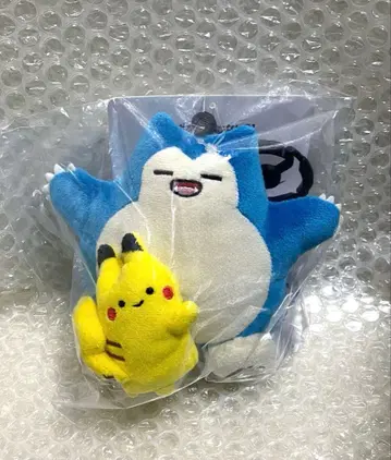 포켓몬 센터 봉제 인형 키케이스 도망 피카츄 카비곤