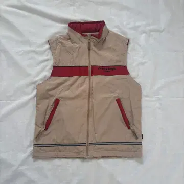 CROSS KEYS 안 플리스 베스트 앞뒤 포켓 포함 라인 디자인 스포츠