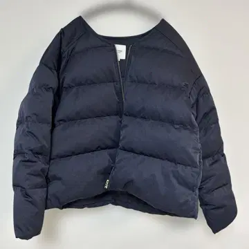 BEAMS HEART 다운 90% 네이비 다운 자켓 M