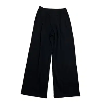 유니클로 웜 플리스 스트레이트 팬츠 유니클로 S 사이즈 블랙