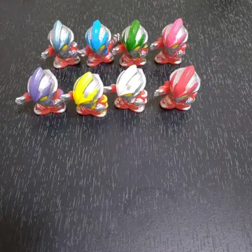 울트라맨 손가락 인형 긴가 8개 세트