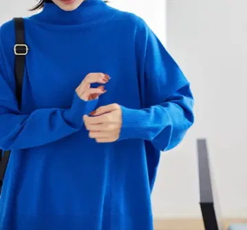 밴야드 스톰 하이 게이지 판초 니트