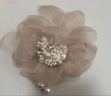 여성용 코사지 브로치 비쥬 꽃 입원 입학 세레모니 발표회