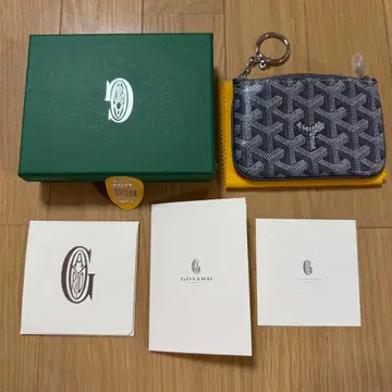 미사용 새상품 goyard 고야드 세나 나노 키 파우치 코인&키케이스