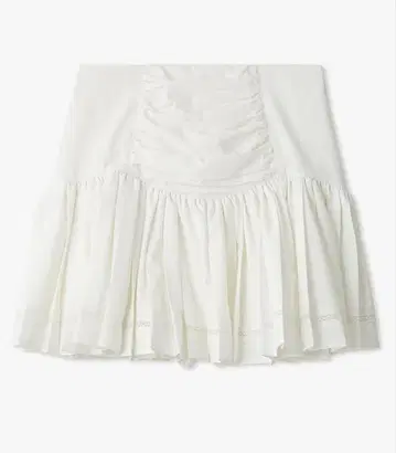 SNIDEL 코튼 라이크 프릴 스카 숏 팬츠 SWFP245116