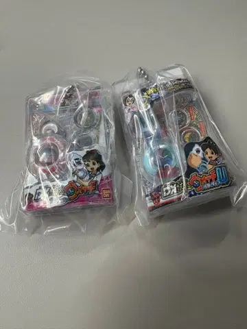 요괴워치 미니어처 패키지 컬렉션 가챠 2점