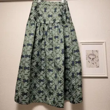 새상품 한국 WE LOVED by 11am 플레어 롱 스커트