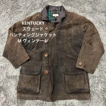 [ NV69 ] KENTUCKY 스웨이드 헌팅 자켓 M 빈티지