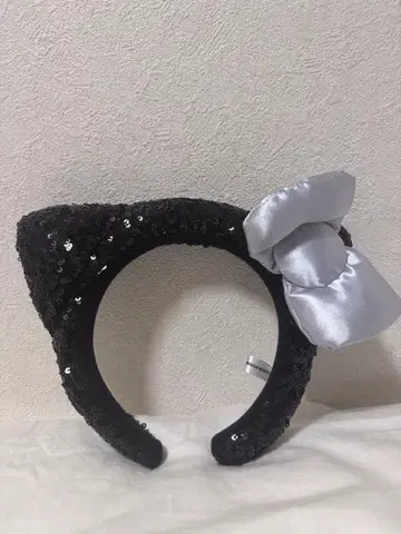 유니버설 스튜디오 재팬 헬로키티 머리띠 블랙