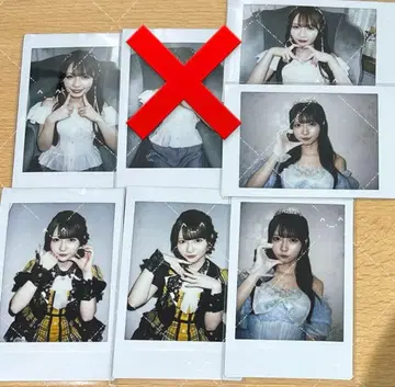 잼즈 미나세 사라라 폴라로이드 6장 세트