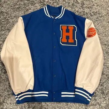 BEAMS HEART 바시티 자켓