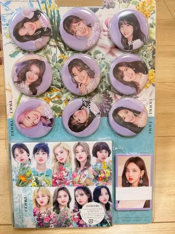 TWICE 3rd Album 배지 세트