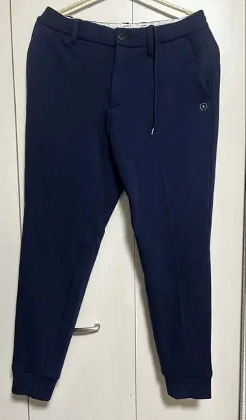 PING 네이비 가을/겨울 골프 팬츠 리브 밑단 L