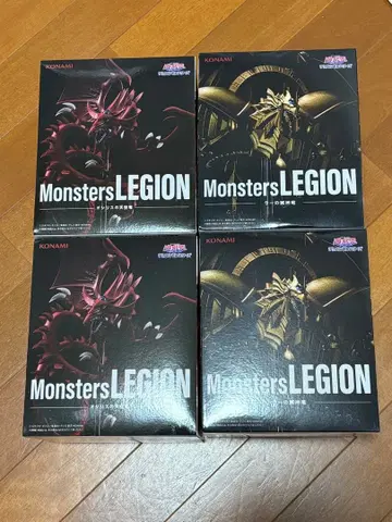 KONAMI 몬스터즈 레기온 피규어 4체 세트