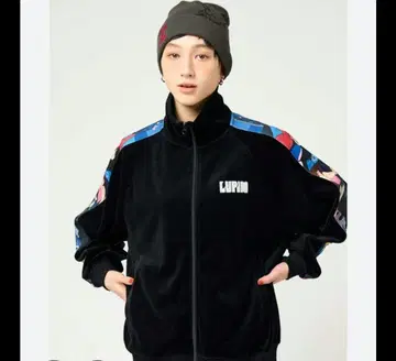 graniph 그라니프 루팡 3세 콜라보 벨로아 트랙 자켓 L