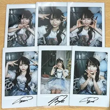 잼즈 미나세 사라라 폴라로이드 6장 세트