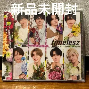 timelesz Steal The Show 레시피 CD / Blu-Ray