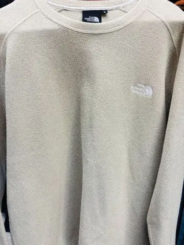 THE NORTH FACE 베이지 플리스 트레이닝복 L