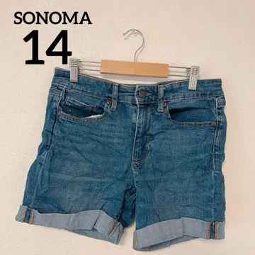 SONOMA [14] 데님 숏팬츠 하프 팬츠