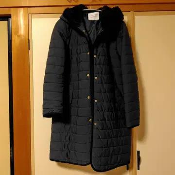 anyFAM 후드 부착 퀼팅 자켓 사이즈 1 S 상당 네이비